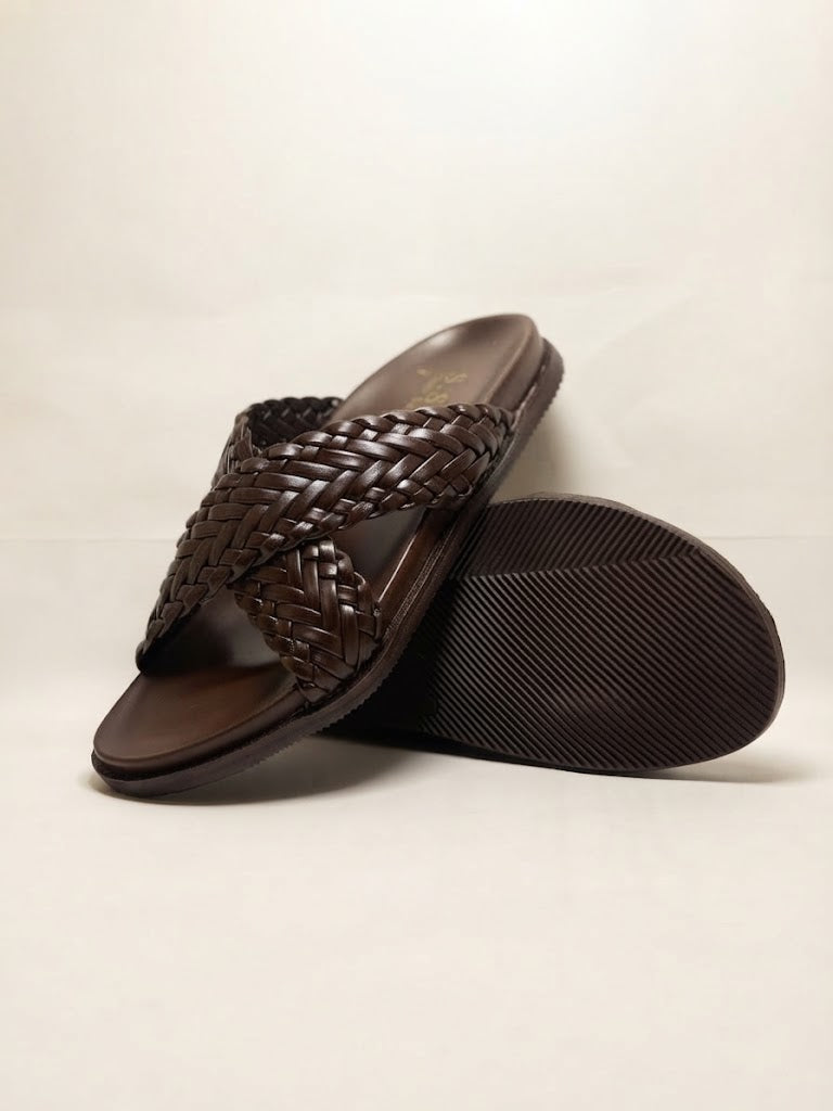 Saithi's Premium Medicated Woven Slides - All Day Comfort