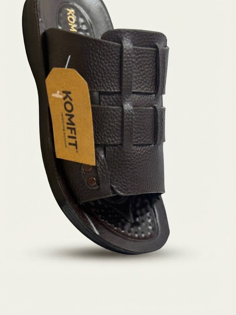 Textured Multi-Strap Waterproof Slippers-8207