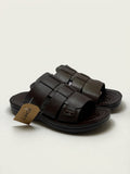 Textured Multi-Strap Waterproof Slippers-8207