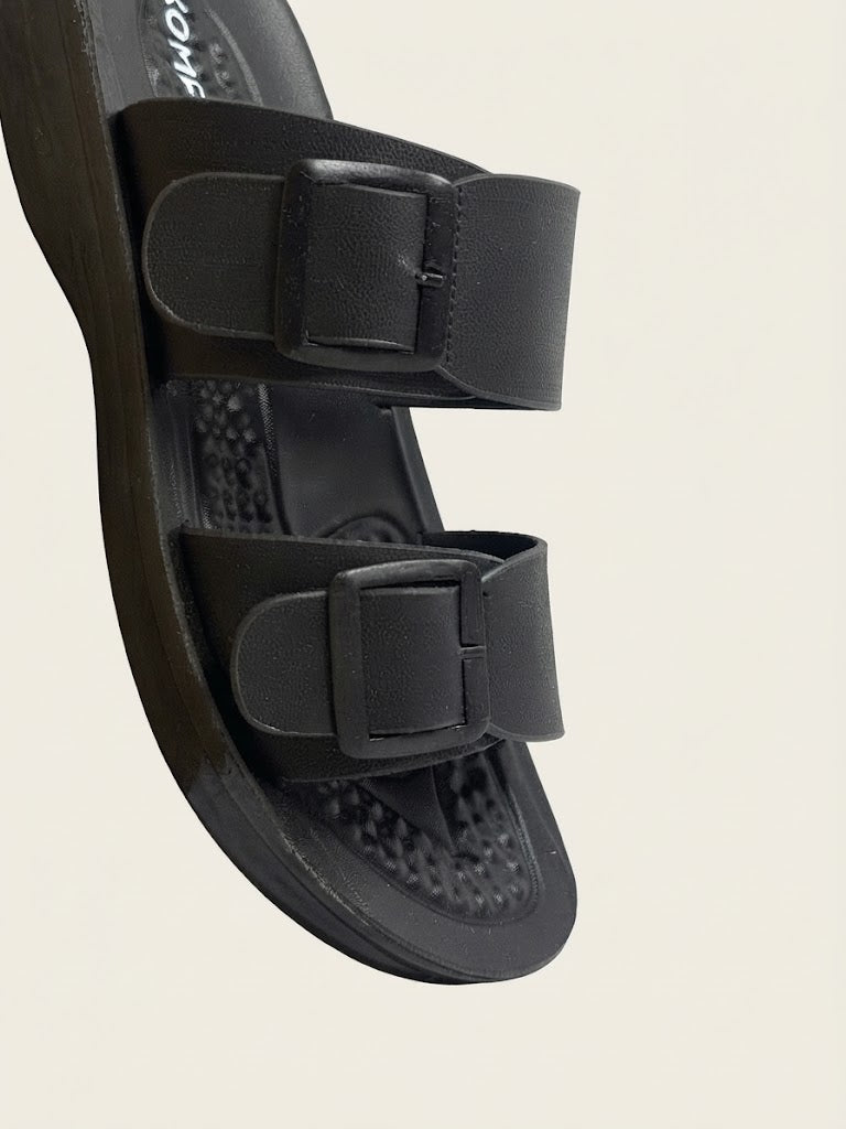 Dual-Strap Waterproof Slippers For Casualwear-8201